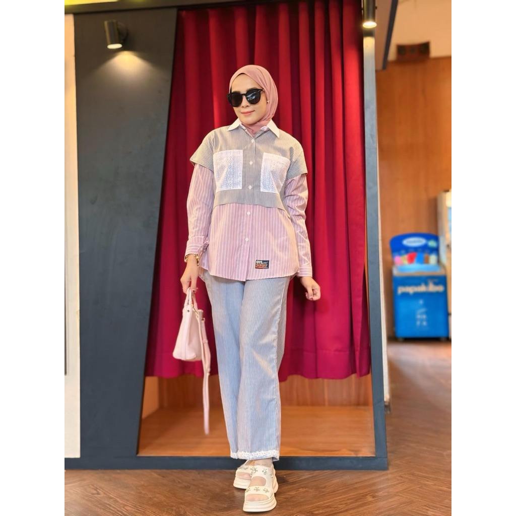 set kemeja gyl authentic