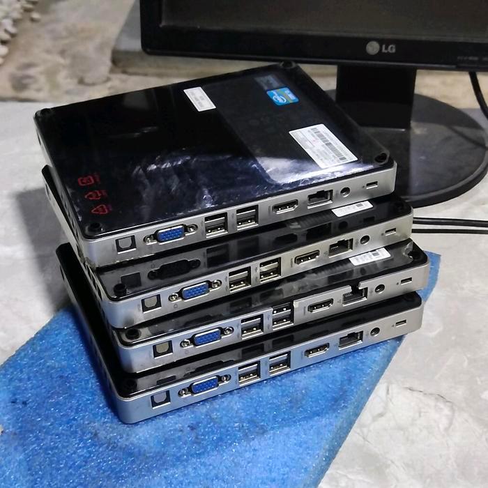 Lenovo Borongan 4 Unit Mini PC Q190 core i3-3217u gen3 Kondisi Matot Rusak Sesuai Foto TANPA GARANSI