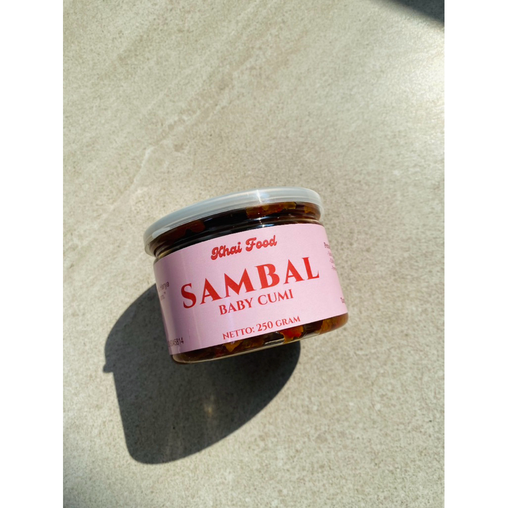 Khai Food - Sambal Baby Cumi 250 Gram