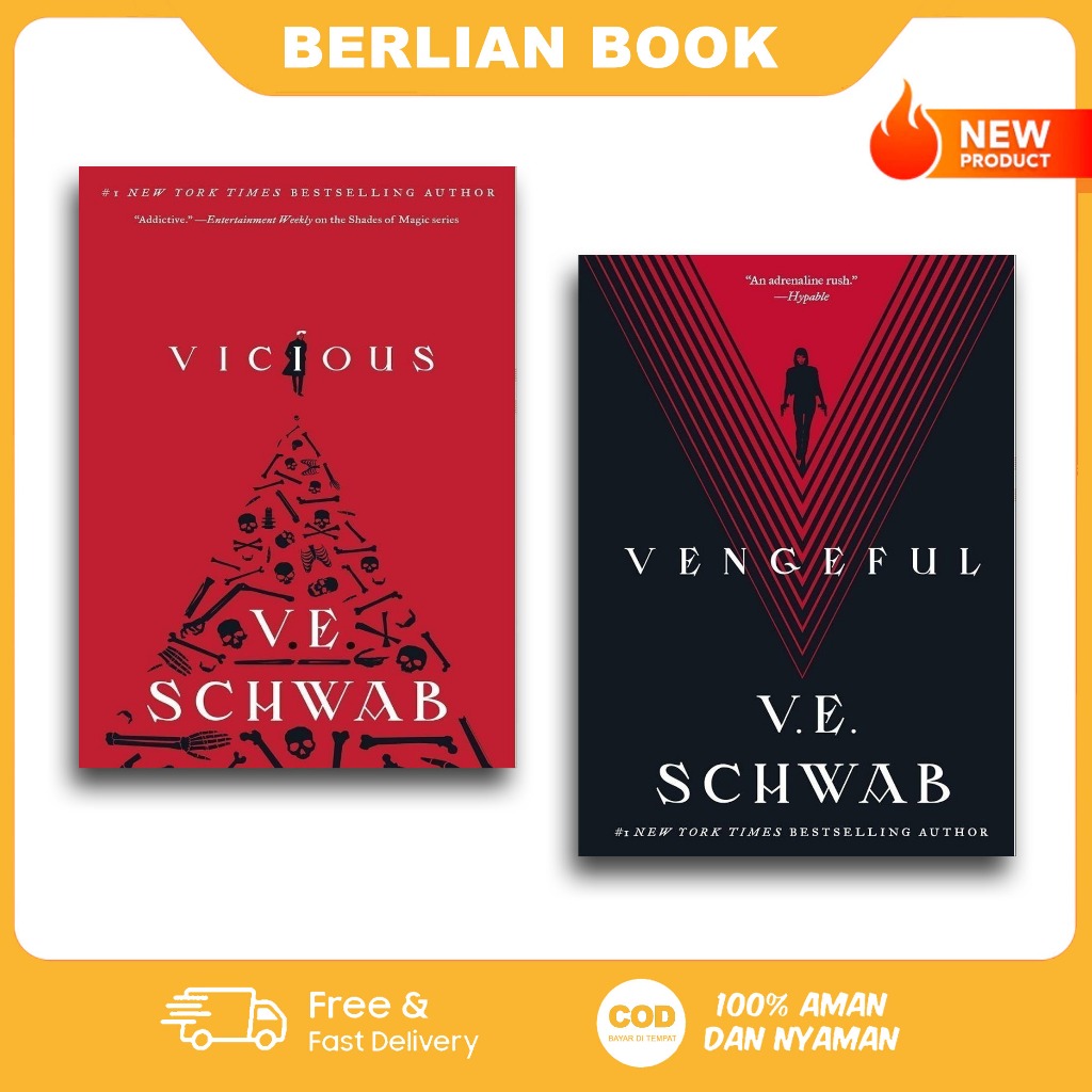 Vicious | Vengeful by V. E. Schwab (English)