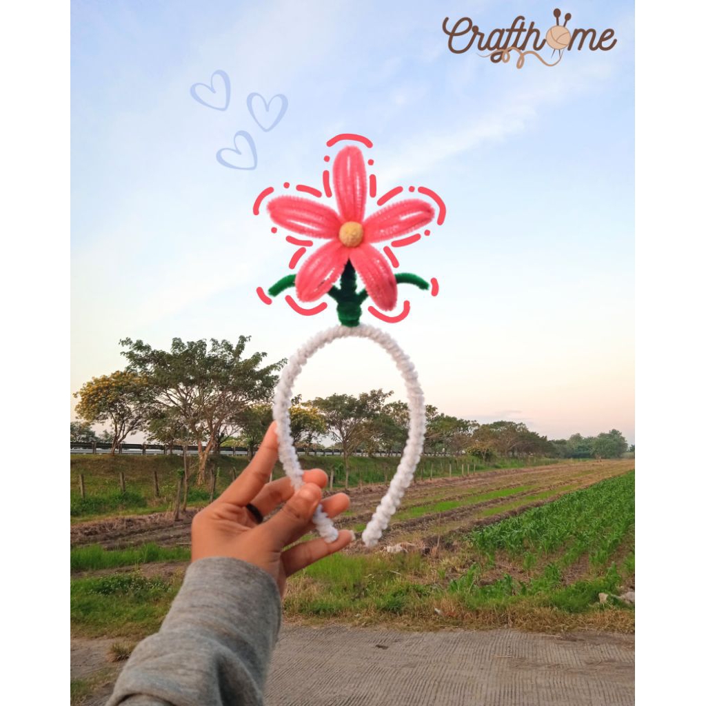 Bando karakter bunga bando kawat bulu lucu bando lucu bando anak anak