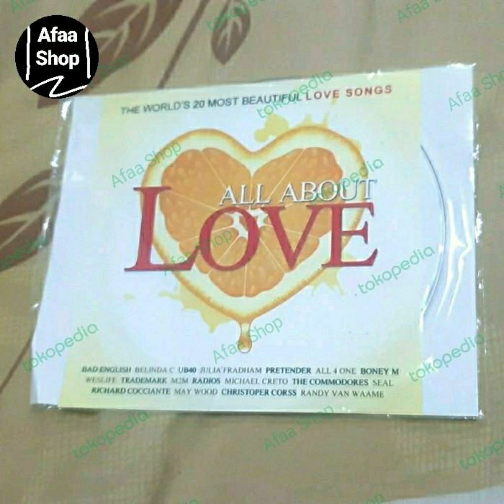Cd MP3 lagu musik all about love 2012