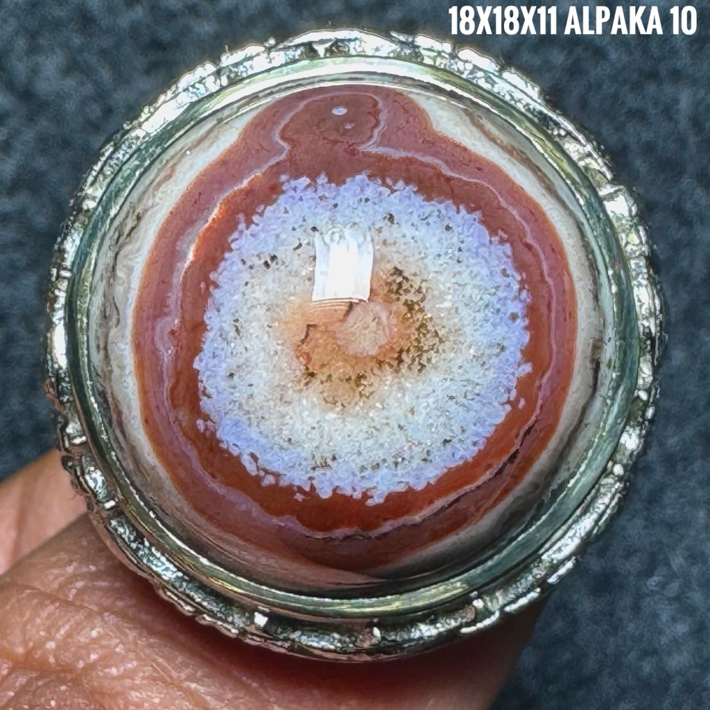 Cincin Batu Akik Natural Sulaiman Mata