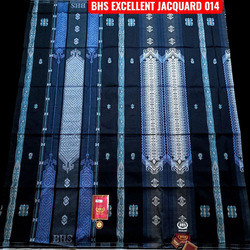 SARUNG BHS EXCELLENT JACQUARD MOTIF SONGKET - SARUNG BHS EXCELLENT JAQUARD GOLD ORIGINAL