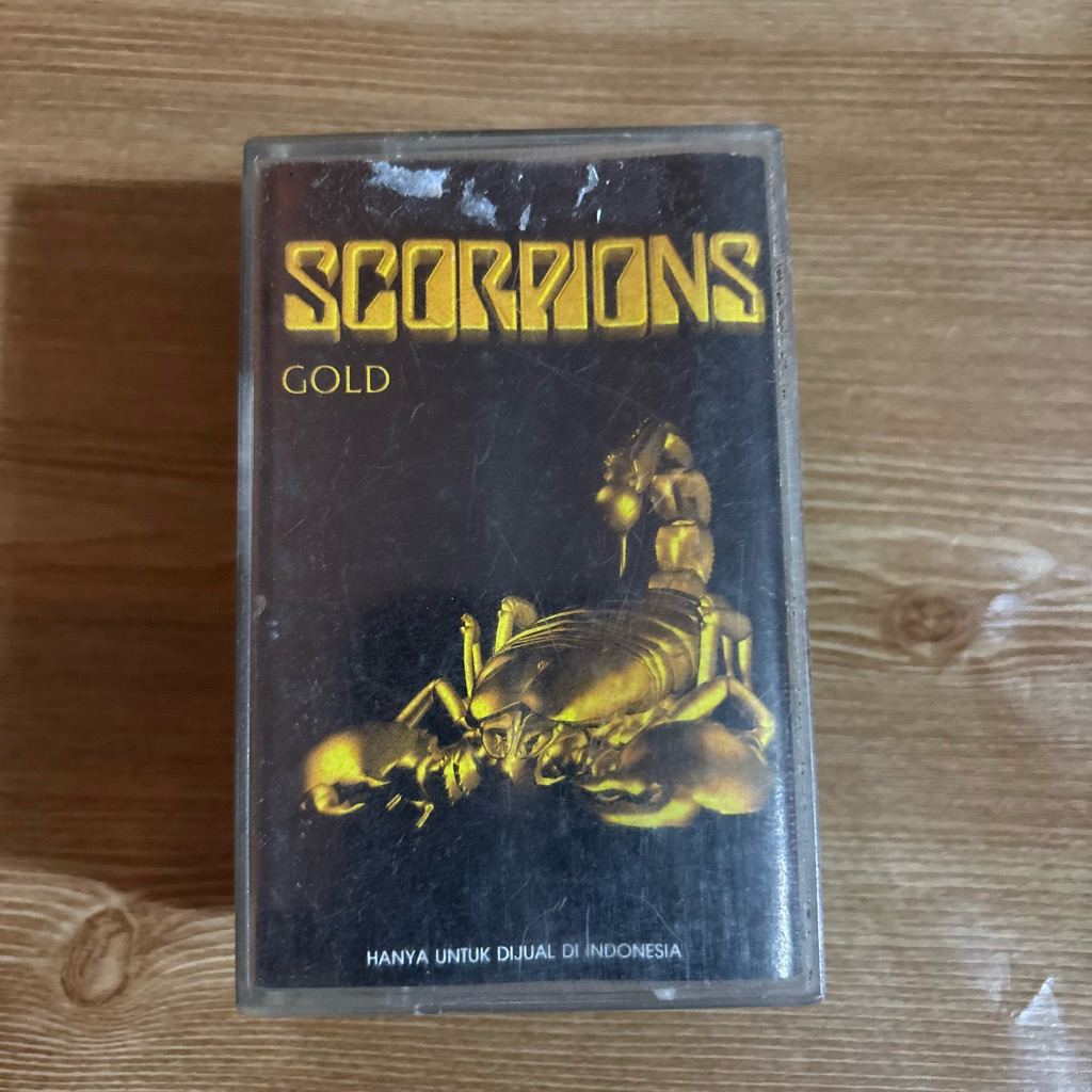 KASET PITA ORIGINAL SCORPIONS GOLD