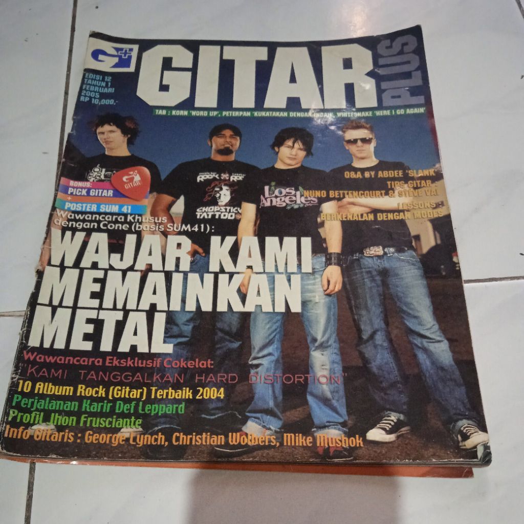 majalah chord musik lagu2 hits thn 2000an
