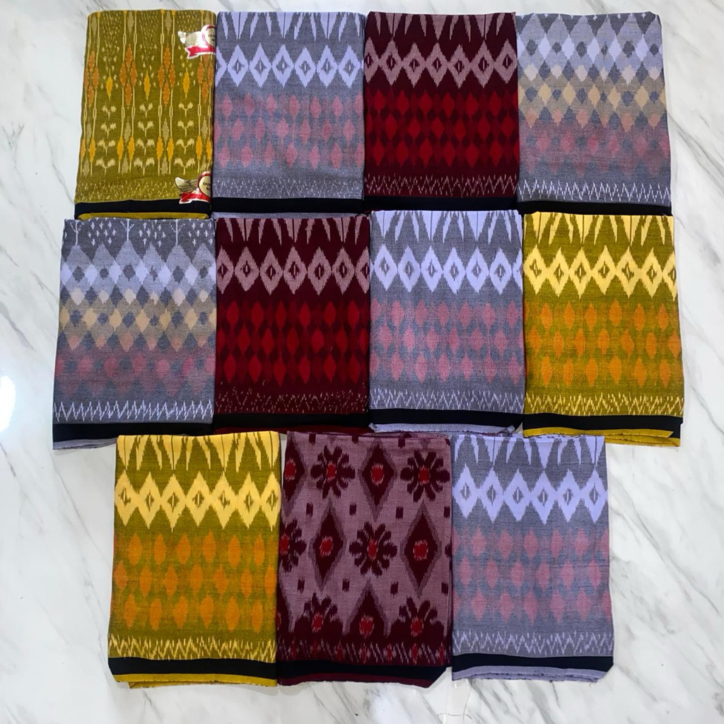 Sarung Goyor Tenun Asli Botolan Super Gradasi