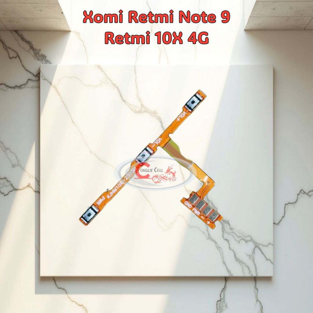 Flexibel On Off Vol Xomi Retmi Note 9 / Retmi 10X 4G - Flexible Power ON OFF Flexible Volume