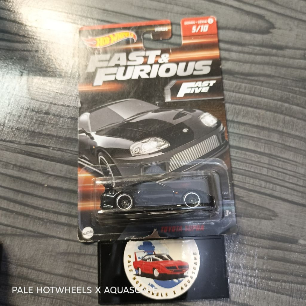 HOTWHEELS SUPRA HITAM FAST FURIOUS