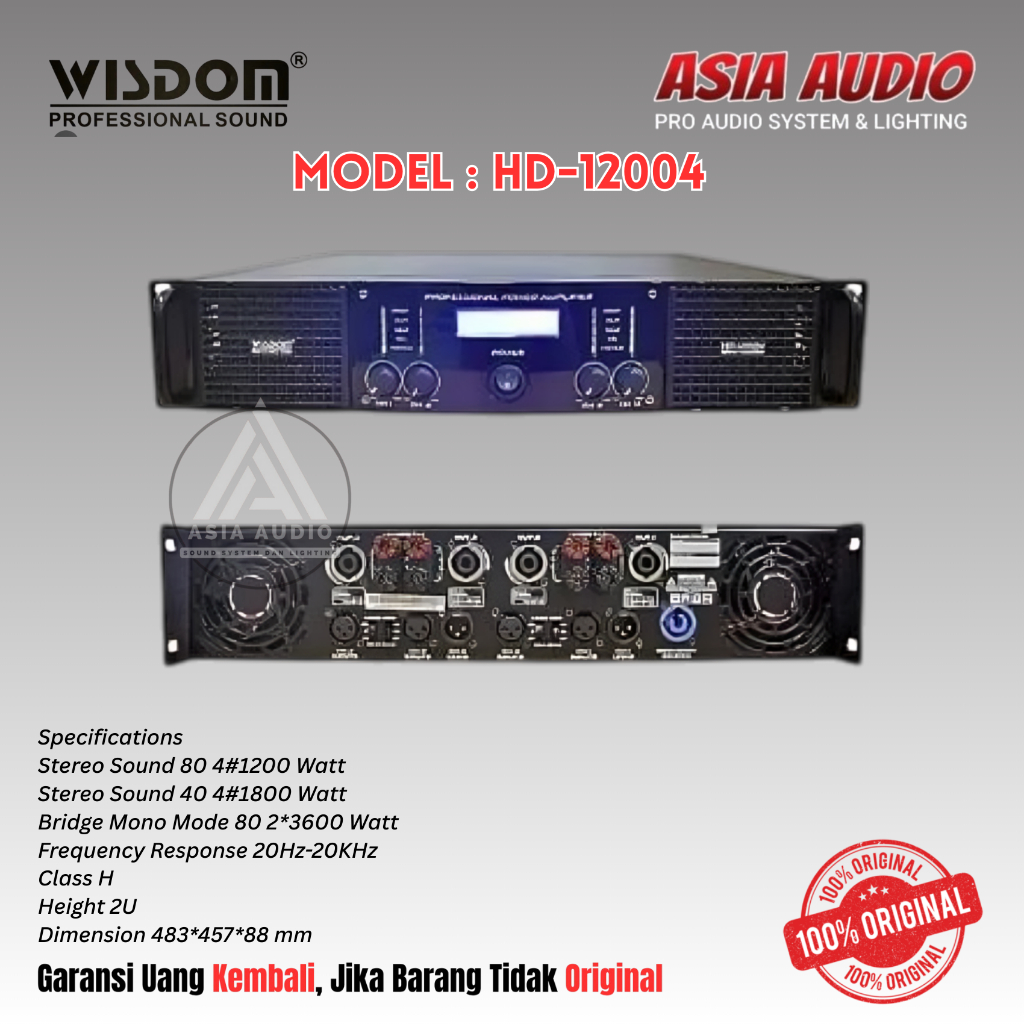 POWER WISDOM HD-12004 ORIGINAL