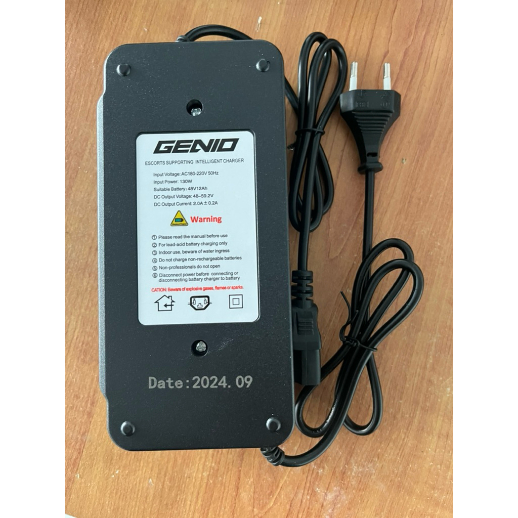 CHARGER CAS UNTUK SEPEDA LISTRIK GENIO UNITED SEMUA TIPE
