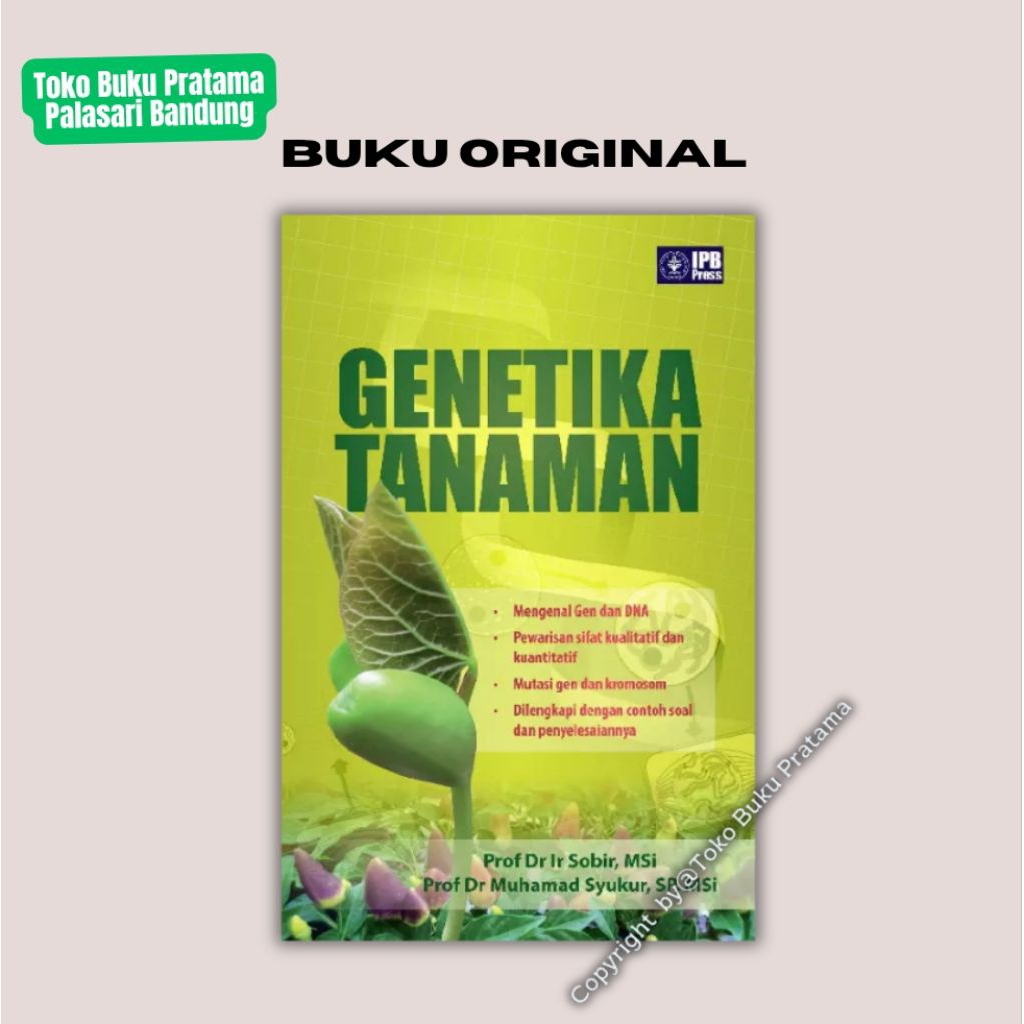 Buku Genetika Tanaman - ORI