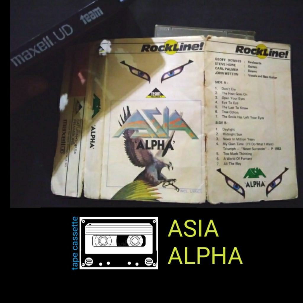 kaset tape pita jadul ASIA Alpha