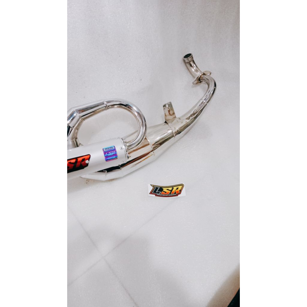 knalpot hyosung sf kymco model gilerra original LSR