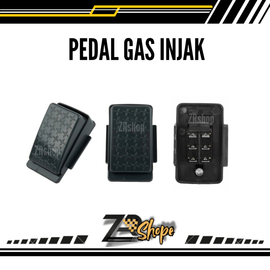 ZRShope || Pedal Gas injak mobil/motor mainan aki Mainan Anak