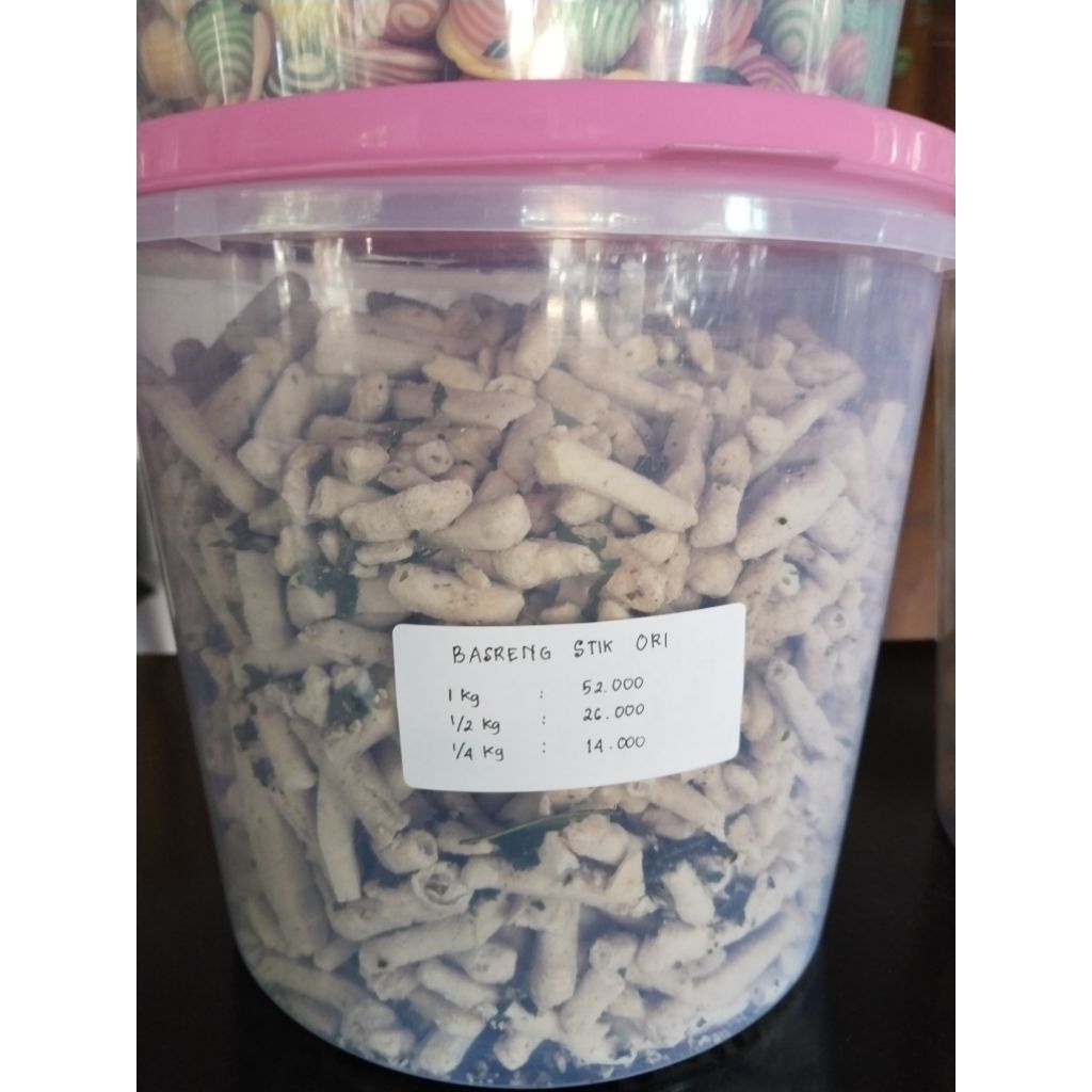 Basreng Stick Original / Snack Jajan Cemilan Kiloan