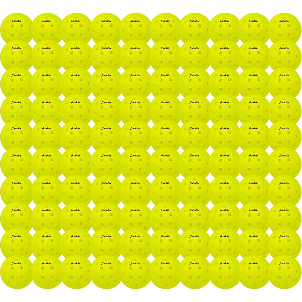 Franklin Sports X-40 Outdoor Pickleballs - Official Ball of USA Pickleball