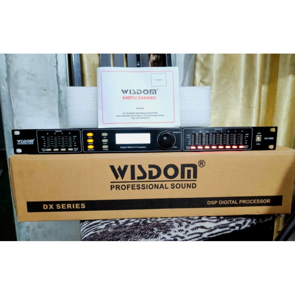 DLMS WISDOM dx4080  bekas ori normal komplit dusbuk