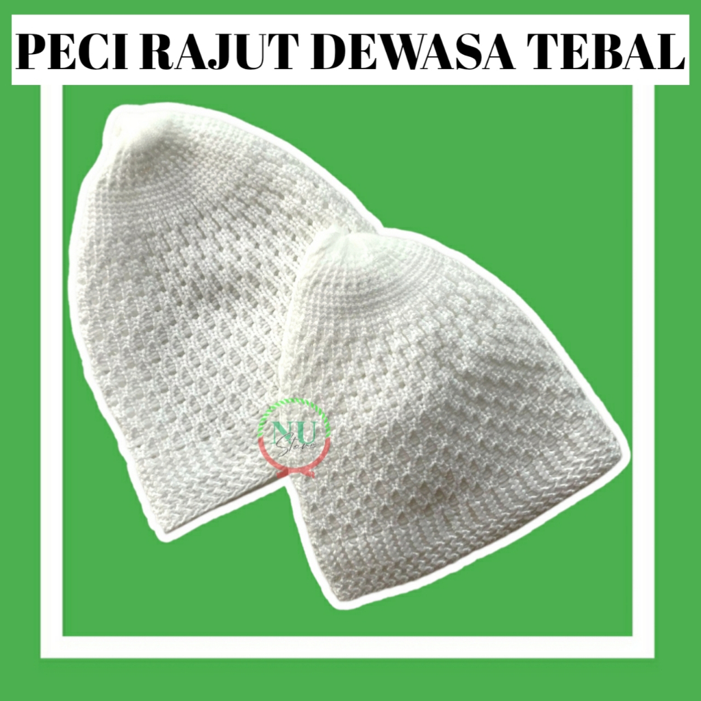 Peci Rajut Tebal Elastis Termurah / Peci Rajut Polos Dewasa / Peci Rajut Polos Tebal Elastis/Peci Ra