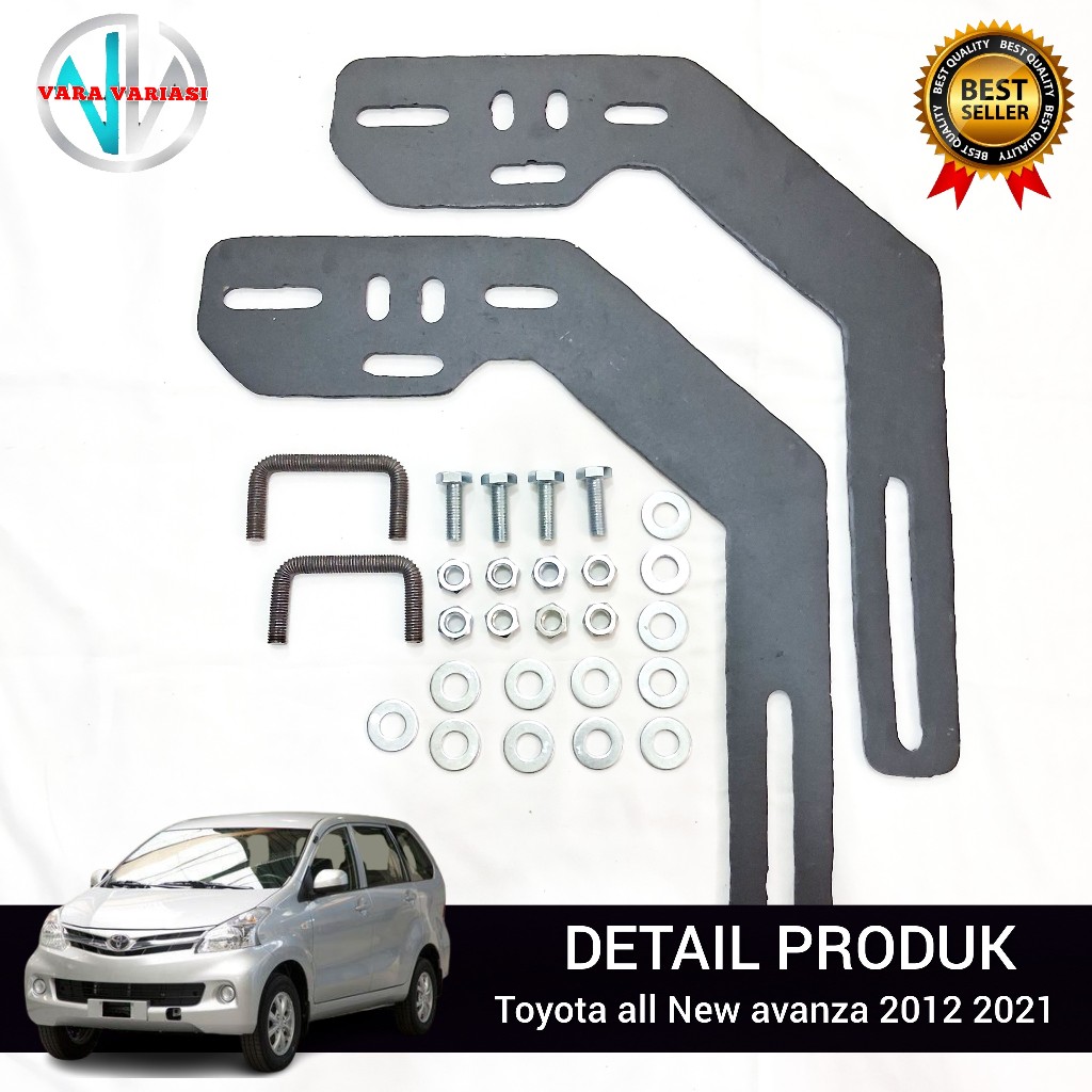 Breket Dudukan Towing Depan Mobil Avanza 2012 - 2021