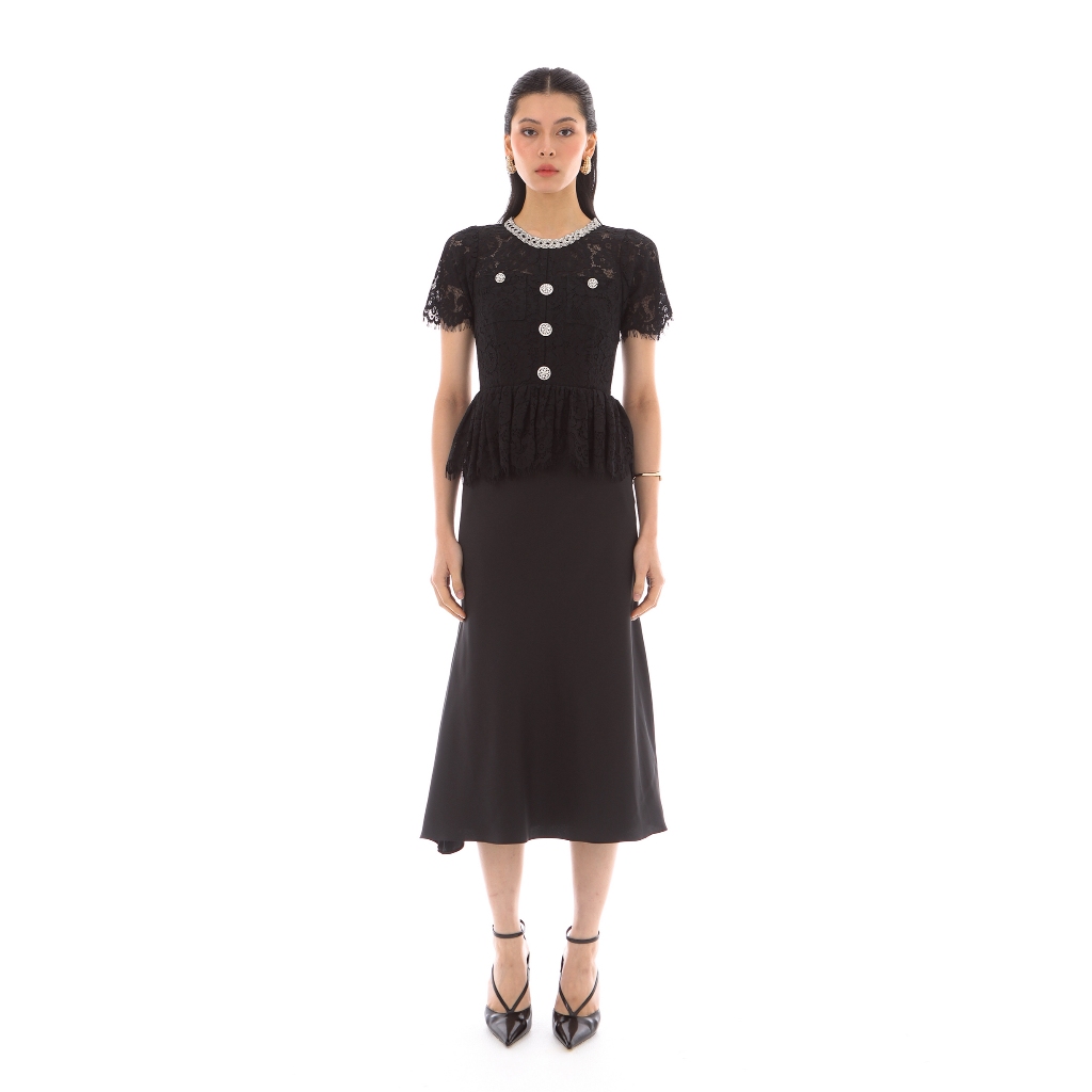 POSHTURE - Avalon Dress in Black