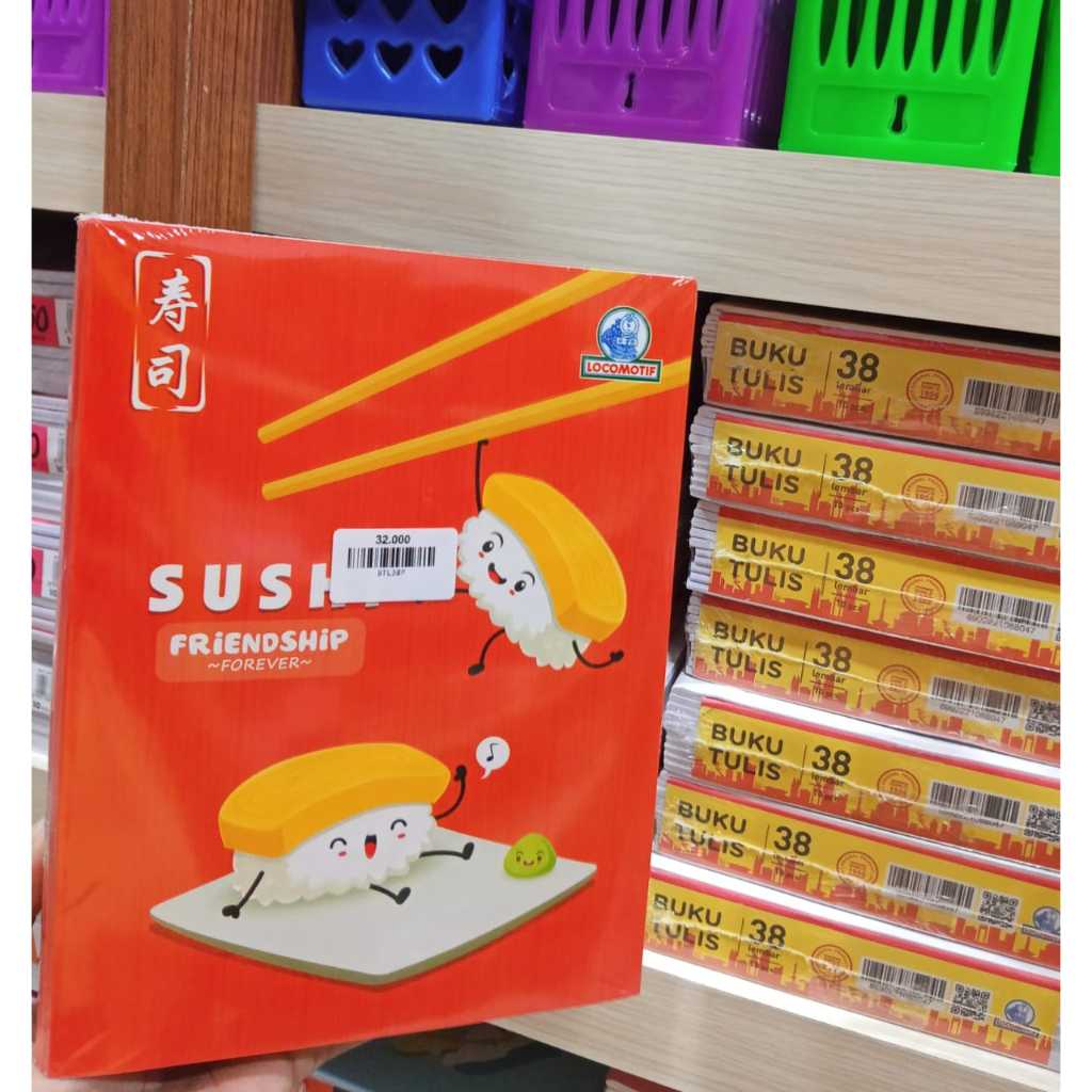 BUKU TULIS LOCOMOTIF