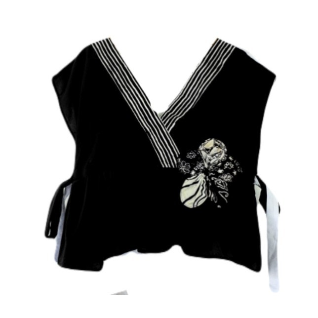 Sogu Batik Vest Hitam Putih Eksklusif by Sogan Batik Rejodani