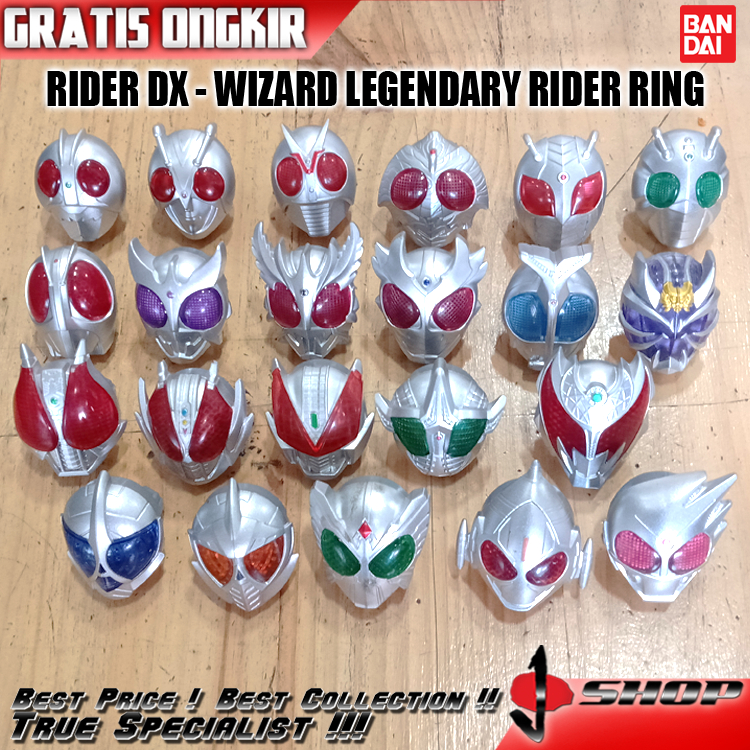 RIDER DX - KAMEN RIDER WIZARD LEGENDARY RIDER RING