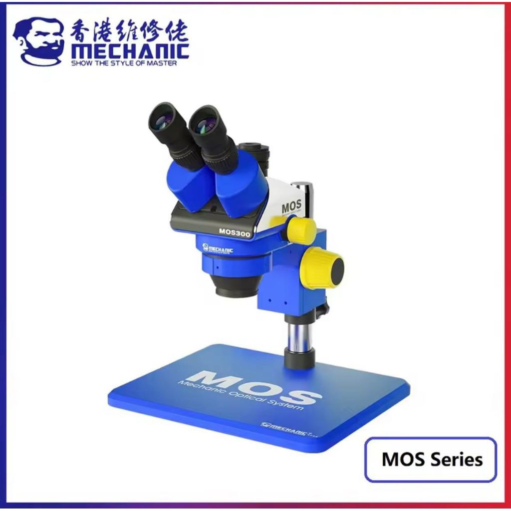 MIKROSKOP TRINOCULAR STEREO MECHANIC MOS300-B11