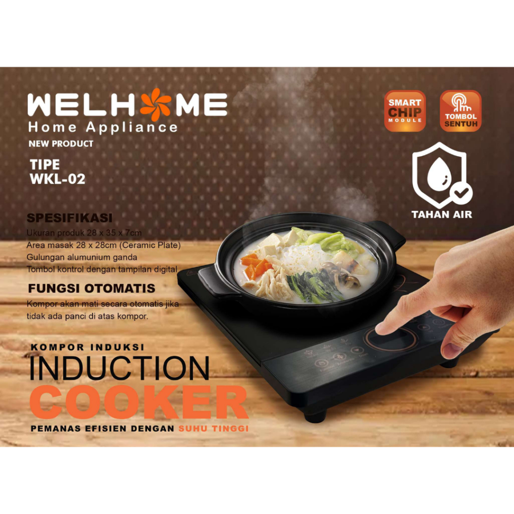 WELHOME WKL-01/WKL-02 KOMPOR INDUKSI