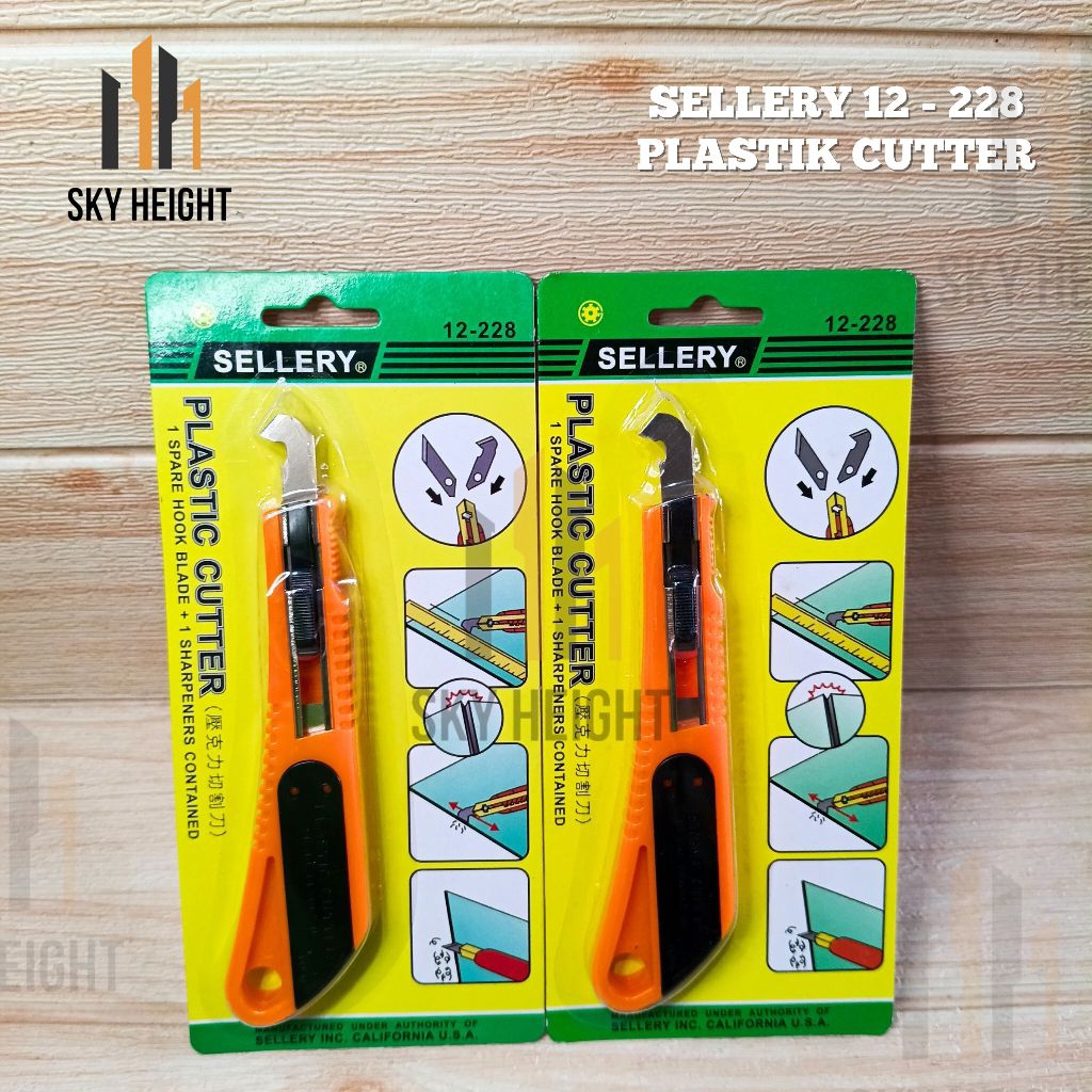 PISAU CUTTER ACRYLIC SELLERY / PISAU CUTTER PLASTIK / PISAU CUTTER AKRILIK / PISAU CUTTER HPL