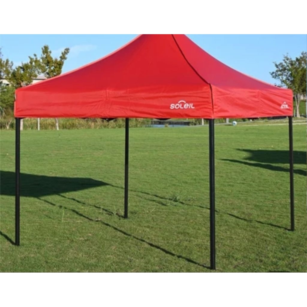 SOLEIL Tenda Gazebo 2x2M Gazebo Lipat Red merah New Arrival
