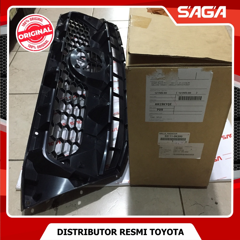 SAGA | Grill Radiator Depan Hilux Double Cabin 2008-2011 Original 53111-0K200