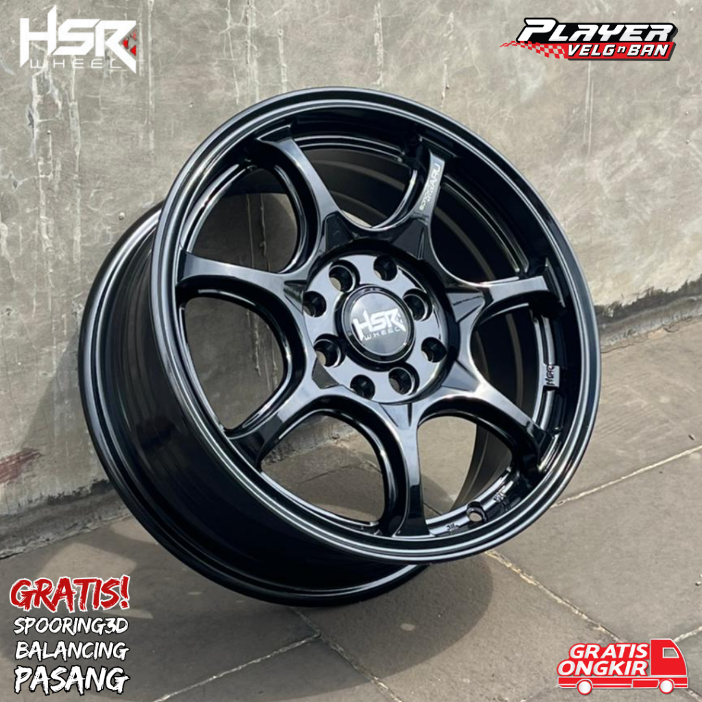 PELEK MOBIL AVANZA BRIO AGYA MOBILIO DLL RING 15 PCD 4X100 & 4X114,3 HSR ARU TC10