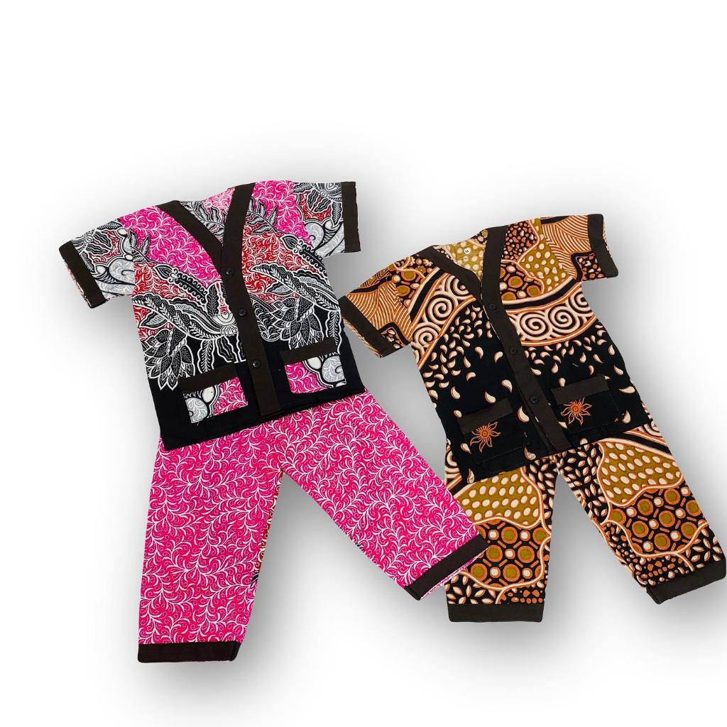 Benang Raja Piyama Anak Batik Size M ( 1-2 tahun )