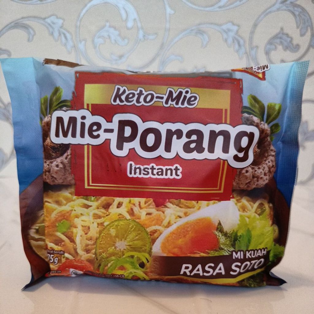 Mie Porang KETO rendah Kalori cocok untuk Diet