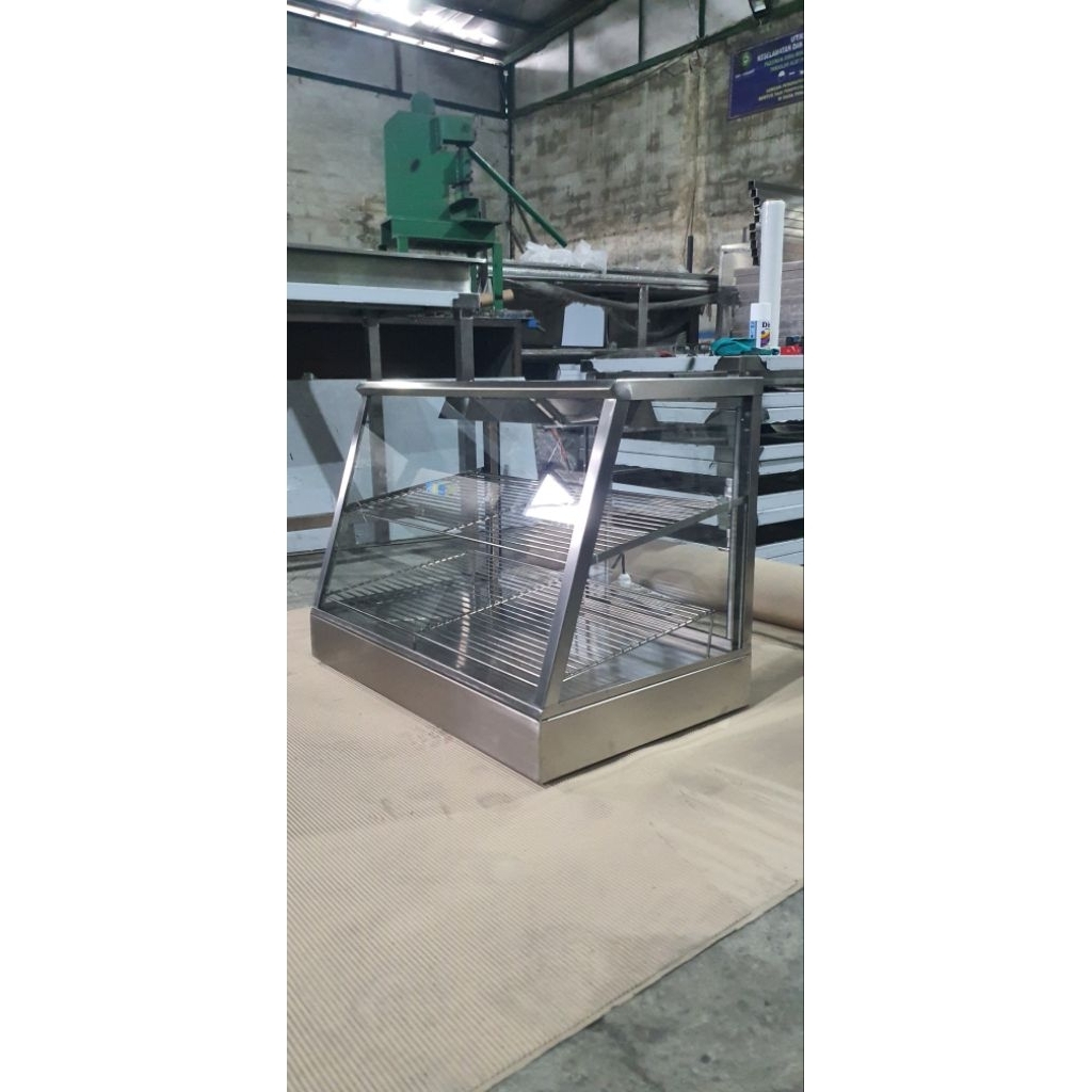 Food Warmer Etalase 100cm (Fried chicken)