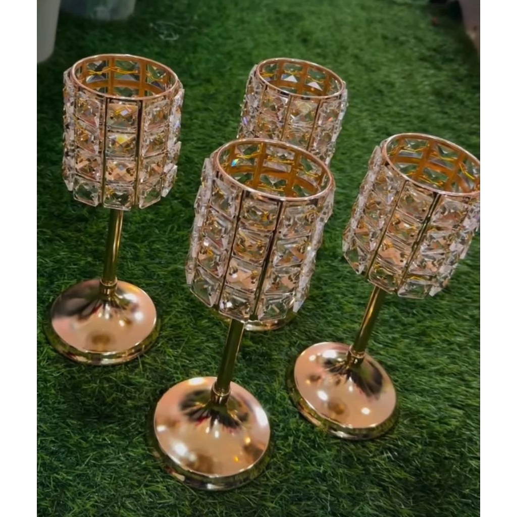 TEMPAT LILIN || VAS KRISTAL GOLD