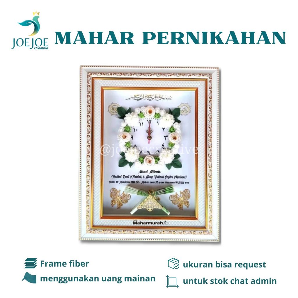 Mahar Pernikahan Uang Mahar Pernikahan Jam Mahar Pernikahan kekinian