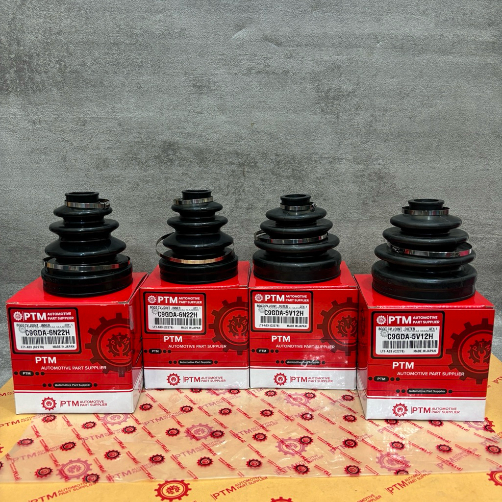 Karet Drive Shaft/ Karet Boot CV Joint Depan Bagian Luar dan Dalam Nissan Xtrail T30 Serena C24 Bonu