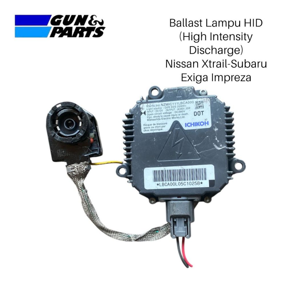 Ballast Lampu High Intensity Discharge Nissan Xtrail Subaru Exiga Impreza Sparepart Mobil Copotan Or