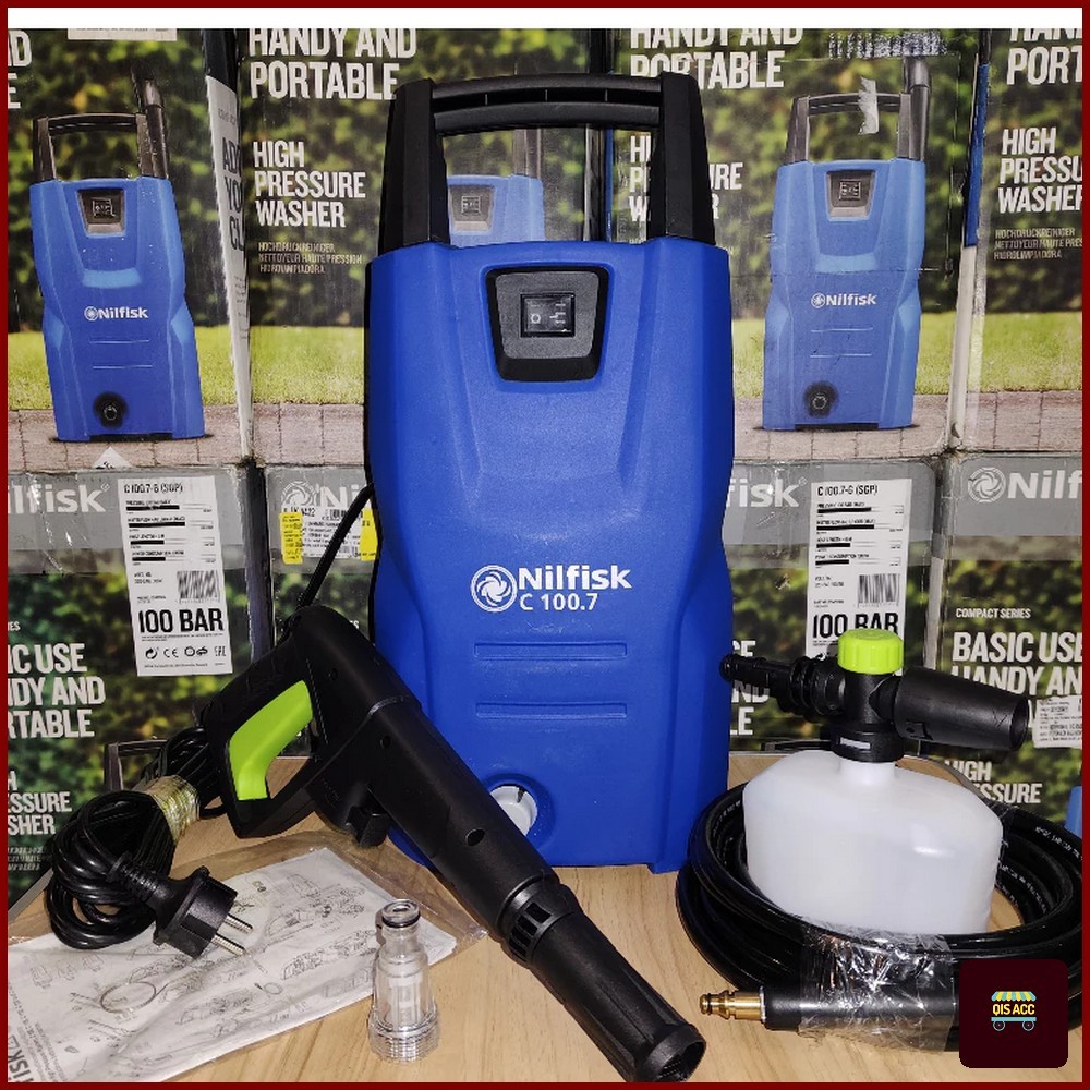 Mesin Jet Steam NILFISK High Pressure Cleaner 100 Bar C100.7-6