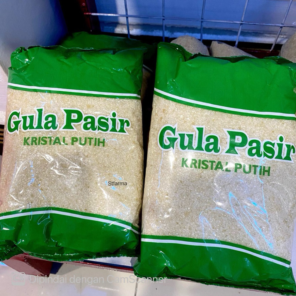 GULA KRISTAL / GULA TIMBANGAN 1KG (PLASTIK TOMAT/ES BATU)