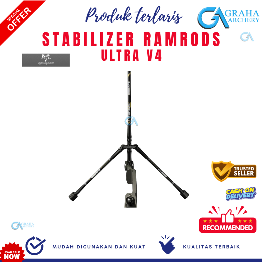 Stabilizer Ramrods Ultra V4 Set