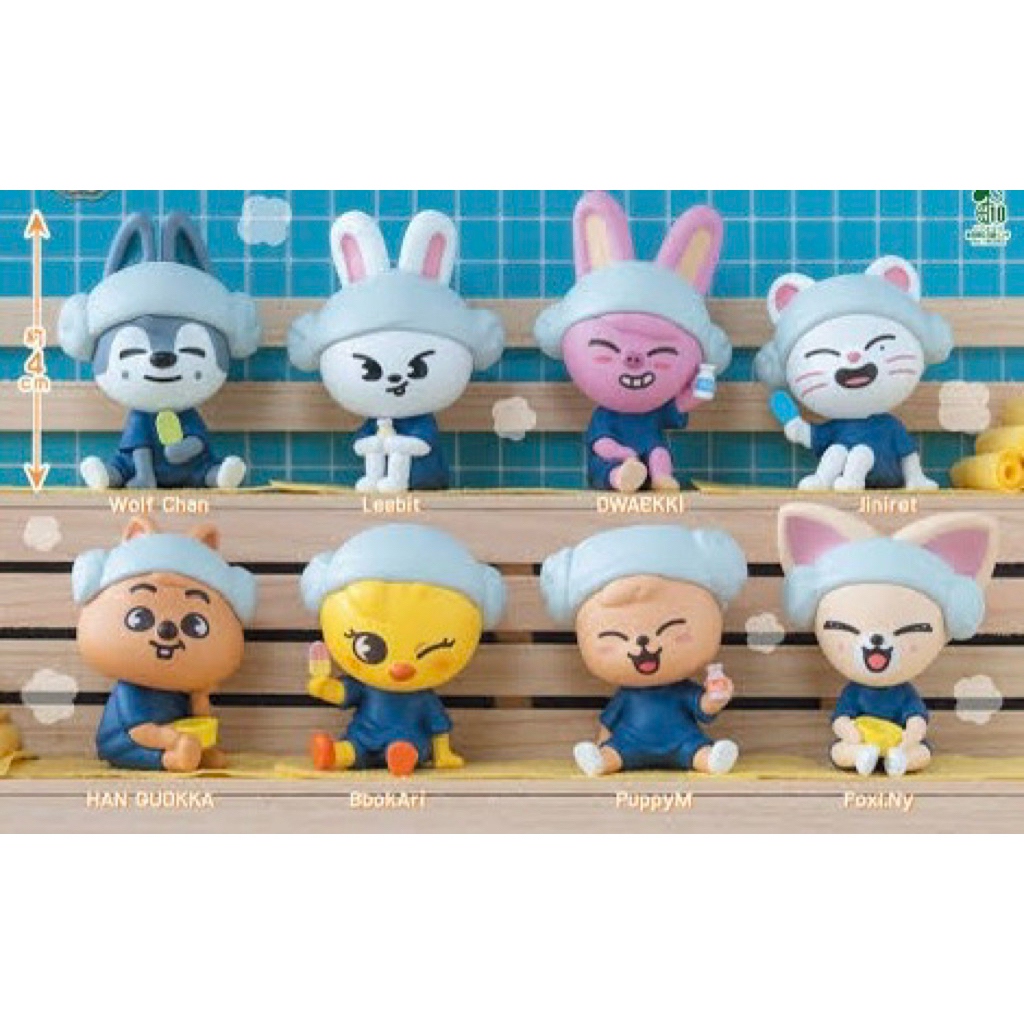 Skzoo Gacha Sauna Figure