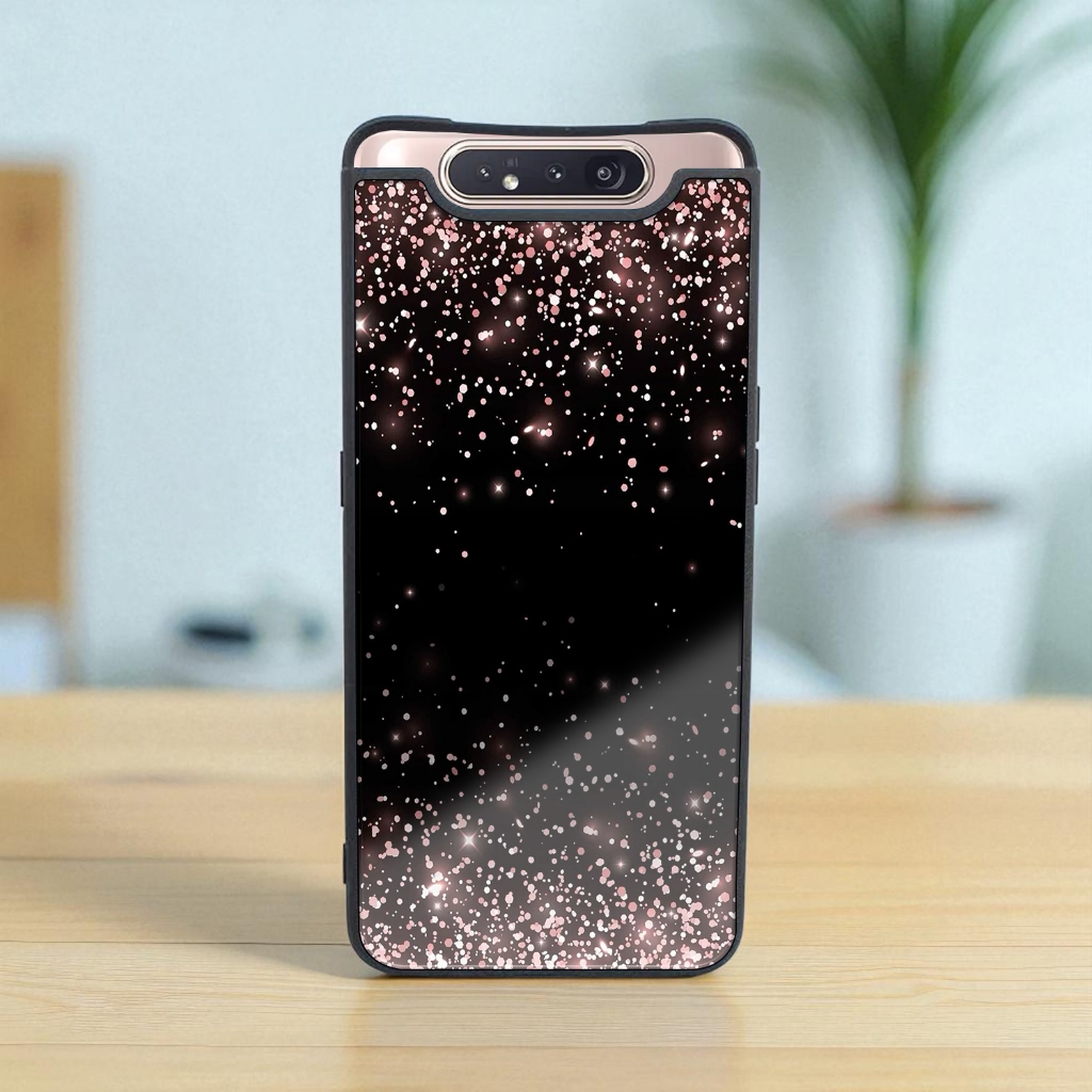 Case kilau Softcase Samsung Galaxy A80 Terbaru GLITTER Casing Soft Terlaris Silikon kesing cod