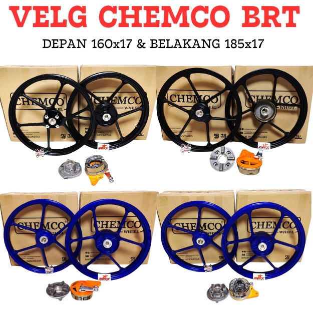 Velg BRT CHEMCO Racing 160 185 RING 17 HONDA ASTREA MEGAPRO TIGER CB SERIES