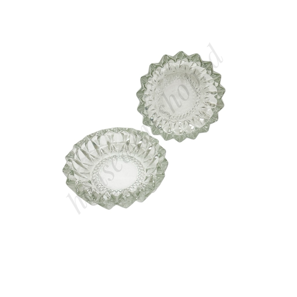 ASBAK KACA / TEMPAT PUNTUNG ROKOK / ASBAK PUNTUNG ROKOK / ASBAK ROKOK / TEMPAT ABU ROKOK