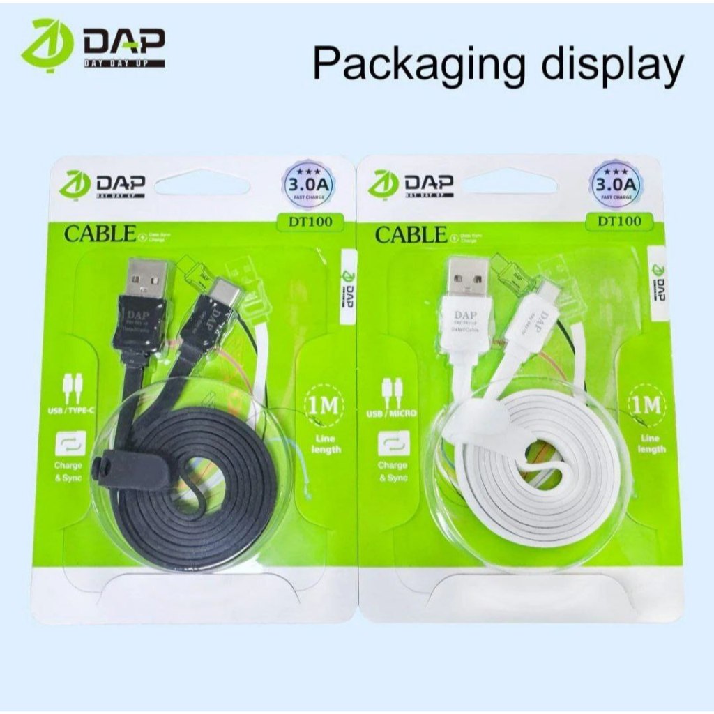 KABEL DATA DAP DL100 LIGHTNING | KABEL DATA DAP DM100 MICRO | KABEL DATA DAP DT100 TYPE-C | KABEL US