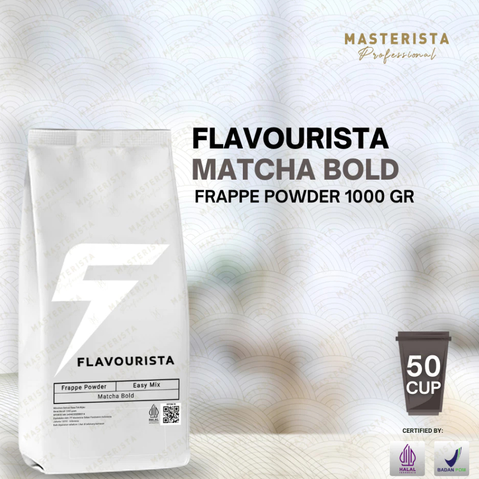 Bubuk Minuman Flavourista Matcha Bold 1000gr